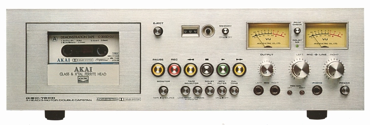 AKAI/A&D GXC-760D