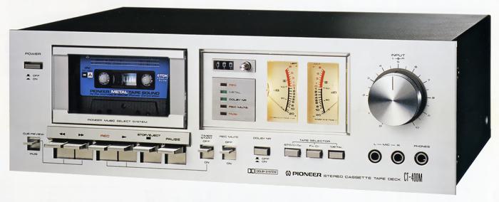 PIONEER/EXCLUSIVE/TAD CT-400M