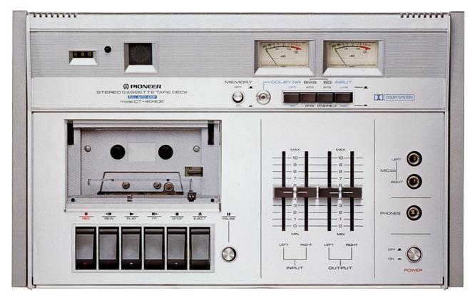 PIONEER/EXCLUSIVE/TAD CT-4040E