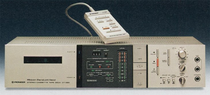 PIONEER/EXCLUSIVE/TAD CT-580