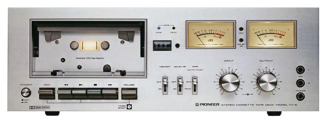 PIONEER/EXCLUSIVE/TAD CT-6