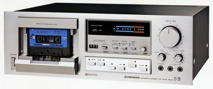 PIONEER/EXCLUSIVE/TAD CT-720