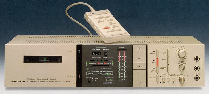 PIONEER/EXCLUSIVE/TAD CT-780