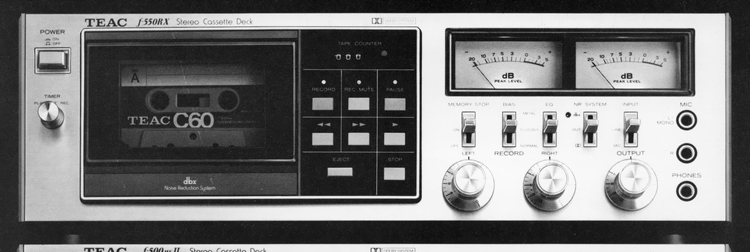 Teac/Esoteric/Tascam f-550RX
